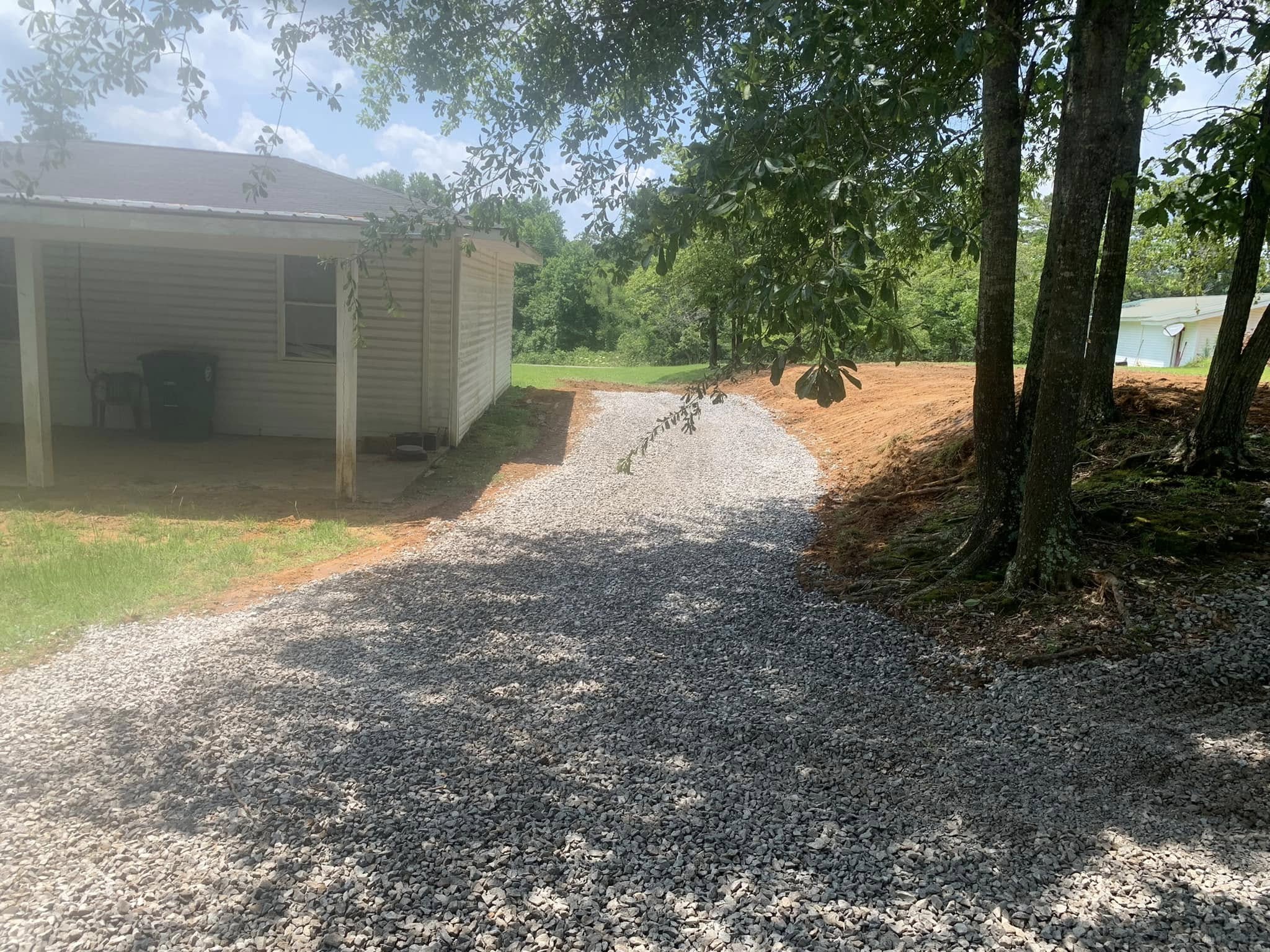 Site prep and dirt work for a new home foundation in Bremen, AL Site prep and dirt work for a new home foundation in Bremen, AL